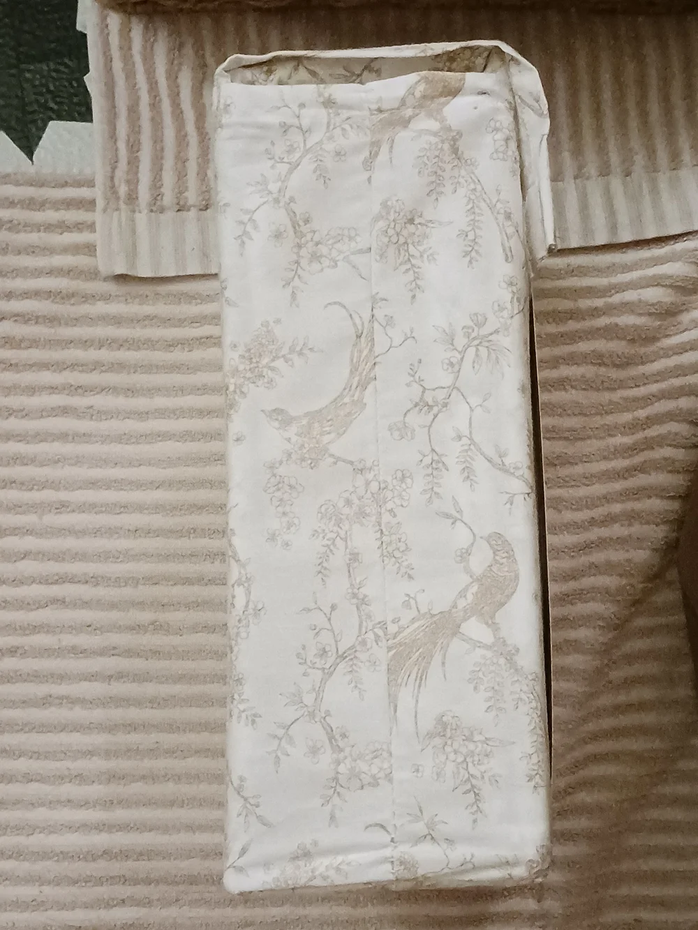 Martha Stewart King Sheet Set Birds Floral Nature 100% Cotton